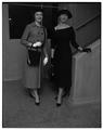 Students participating in a Home Economics fashion show during Mothers Weekend, May 10, 1957