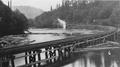 Valley & Siletz Railroad near Wildwood School, Polk County, Oregon