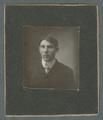 "Postage stamp" portrait photographs mounted on small backings, circa 1905