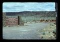 Squaw Butte-Harney Range & Livestock Experiment Station sign with cattle, Burns, Oregons, 1975