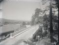 Highway bridge (Moffett Creek?) next to railroad bridge