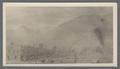 Town surrounded by hills (possibly Toledo, Oregon), circa 1910