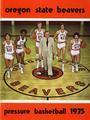 1975 Oregon State University Men's Basketball Media Guide