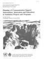 Planning of Communication Support (Information, Motivation and Education) in Sanitation Projects and Programs