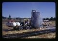 Field sanitizer equipment in operation near Philomath, Oregon, circa 1973