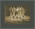 Portrait of the OAC men's basketball team, 1905