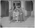 Mexican exchange students, February 1955