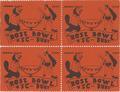 1942 Rose Bowl Football Stamp