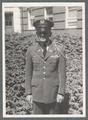 Unidentified Army ROTC cadet in dress uniform, circa 1960