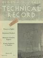 Oregon State Technical Record, March 1938
