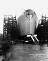 Launching of the Steamship 'Western Comet.' Hull Number 14. Northwestern Steel Company. Portland, Oregon.