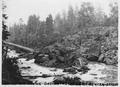 Irrigation flume, Deschutes River in Central Oregon