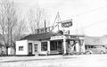 Oregon Trail Camp gas station and grocery store, La Grande, Oregon