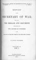Report of the Secretary of War, being part of the Message and Documents Communicated to the Two Houses of Congress at the Beginning of the First Session of the Forty-Ninth Congress. In Four Volumes. Volume II. Part 3.