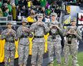 ROTC color guard, 2015