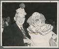 Governor Douglas McKay and Bozo the Clown (Pinto Colvig) at Homecoming