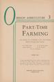 Oregon Agriculture: Part-Time Farming, June 1946
