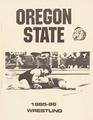 1985-1986 Oregon State University Men's Wrestling Media Guide