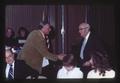 Stan Williamson and Mr. Courtwright at United Way, Corvallis, Oregon, 1976