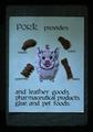 Pork products presentation slide, 1977