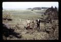 Lynn Cannon and Dr. Murray Dawson at McGuire farm, Oregon, circa 1970