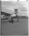 Scene at Corvallis airport taken for Tech Record, May 1947