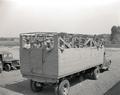 Soldiers in truck to go picking