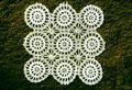 Crocheted doily figured out from Coats and Clark picture