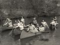Women's canoeing class