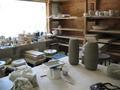 Hiroshi Ogawa's pottery studio