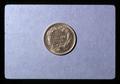 Reverse of counterfeit three dollar United States gold coin, 1981