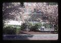 Alice Biddle sculpture between Agricultural Building and Memorial Union, Oregon State University, Corvallis, Oregon, April 1986