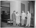 Guests at a reception marking the start of Summer Session