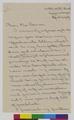 Letter to Gertrude Bass Warner from D. Devaputra