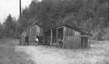 Barn of the "Half-way House", Santiam Pass, Oregon