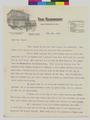Letter to Mr. Noritake Tsuda from Mrs. Murray Warner dated February 8, 1920