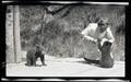 Irene Finley feeding bear cubs