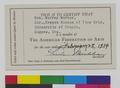 American Federation of Arts membership card