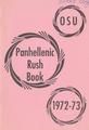 Sorority Rush Handbook, 1972-1973