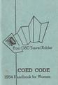 Coed Code, 1954-1955