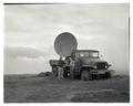 Fred Decker and Fred Jensby conducting meteorology research atop Marys Peak with a radar van