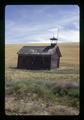 Old abandoned school house between Rufus and Wasco, Oregon, 1974