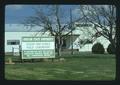 Hyslop Agronomy Farm sign, Oregon State University, Corvallis, Oregon, 1975