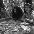 Women with tarot cards