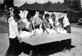 Rabbits, 4-H club 1949 Polk County Fair