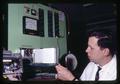 Dr. Donald A. Klein examining Fermacell Fermentor data, Oregon State University, Corvallis, Oregon, circa 1967