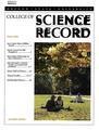 Science record, Fall 1993