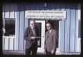 Dean Elmer Stevenson and Dr. Joe Wales at Food Toxicology and Nutrition Lab, Corvallis, Oregon, 1967