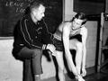 Coach Berny Wagner and Dick Fosbury