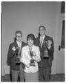 Speech department award winners, 1962